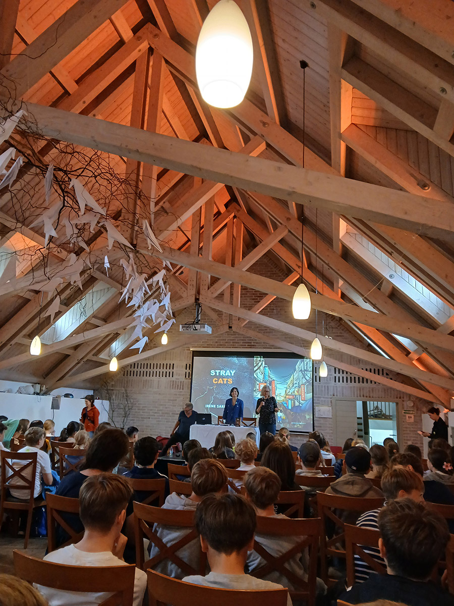 Irene at The White Ravens Book Festival